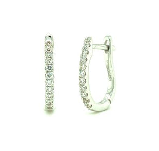 Lab Grown Diamond Hoop Earrings