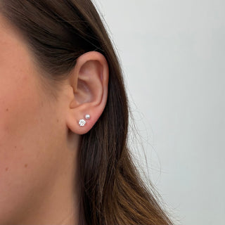 .75TCW Lab Grown Diamond Studs
