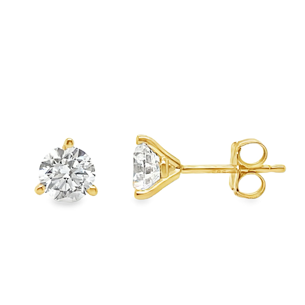 1.00TCW Lab Grown Diamond Studs – Perrara