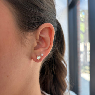 1.72TCW Diamond Studs