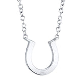 Diamond Horseshoe Necklace by Shy Creation