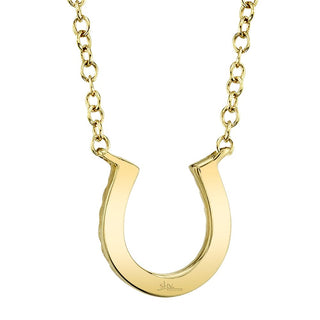 Horseshoe Diamond Necklace by Shy Creation