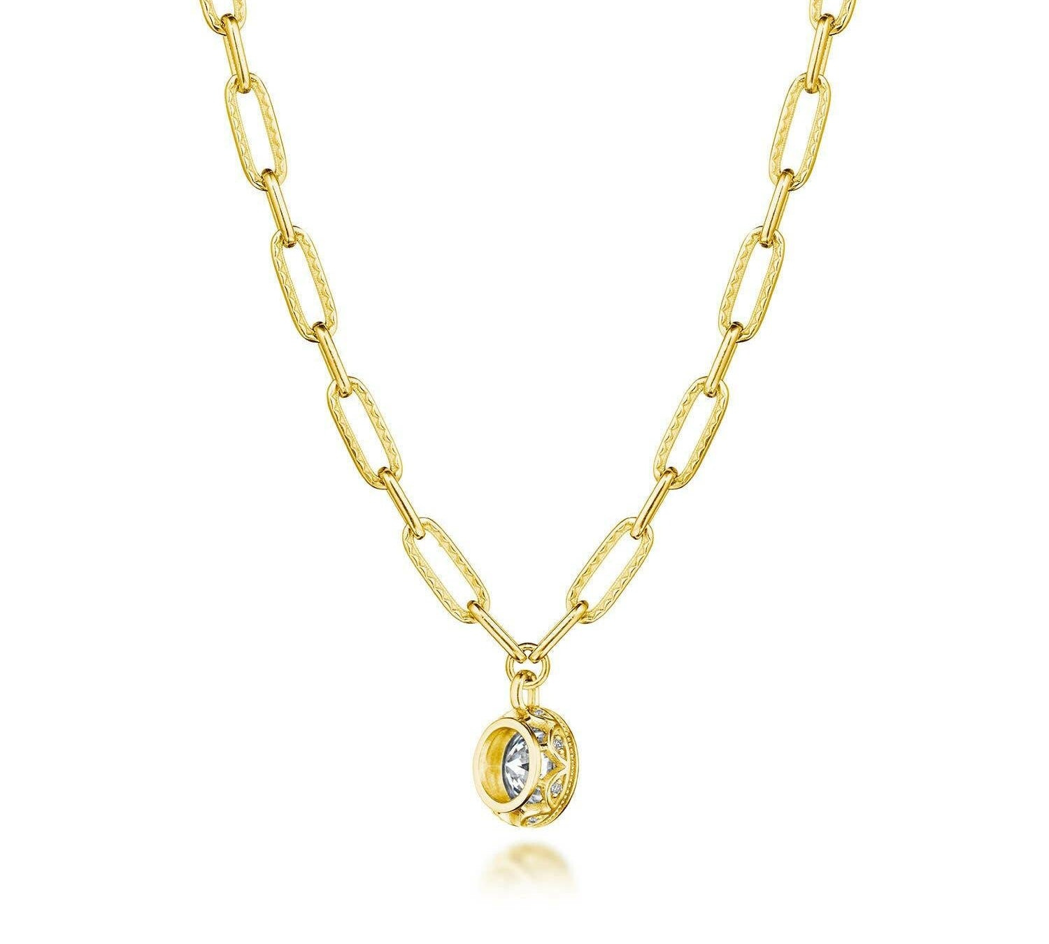 Allure Petite Lab Grown Diamond Link Necklace by Tacori