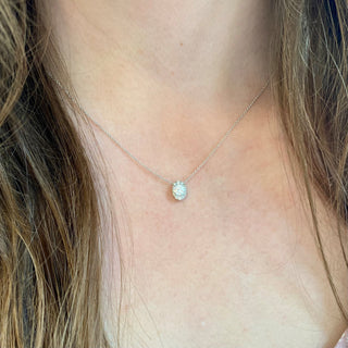 Oval Bloom Diamond Necklace by Tacori