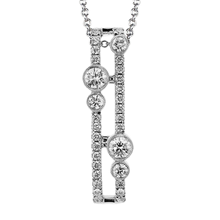 Diamond Layer Necklace by Simon G