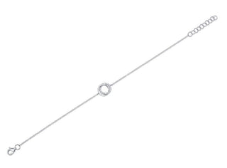 Diamond Love Knot Bracelet by Shy Creation