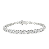 3.71TCW Lab Grown Diamond Tennis Bracelet