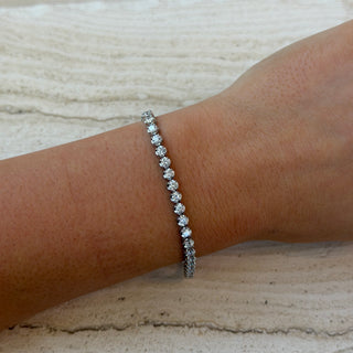 3.71TCW Lab Grown Diamond Tennis Bracelet