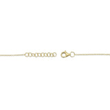 Yellow Gold Crown Set Diamond Bracelet by Shy Creation