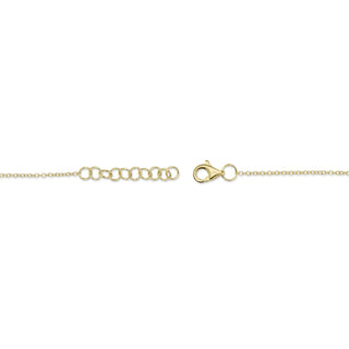 Yellow Gold Crown Set Diamond Bracelet by Shy Creation