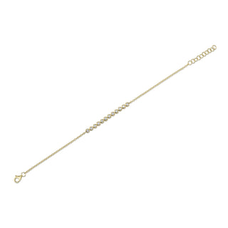 Bezel Set Diamond Bracelet by Shy Creation