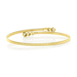 Bezel Set Diamond Bangle by Shy Creation