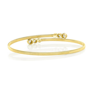 Bezel Set Diamond Bangle by Shy Creation