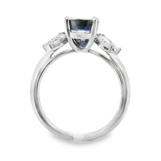 Sapphire & Diamond Ring by Parade Designs