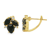 Spinel & Lab Grown Diamond Earrings