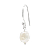 Freshwater Nugget Pearl Earrings by Anne Sportun