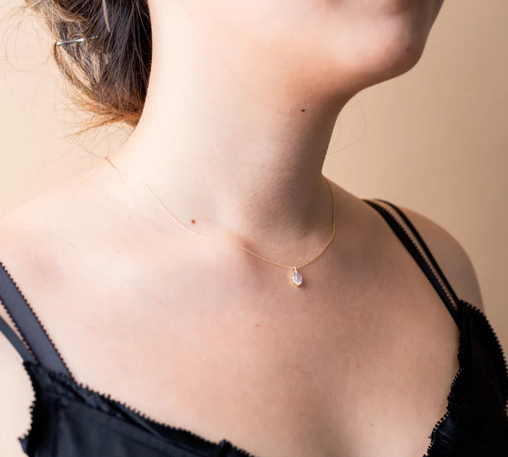 Rose Quartz Pendant Charm