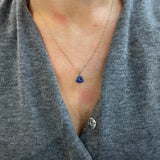 Trillion Tanzanite Necklace