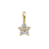 Lab Grown Diamond Star Charm Pendant