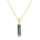 Green Tourmaline Necklace