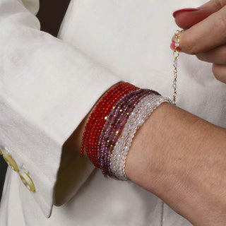 Carnelian Wrap Bracelet - Necklace