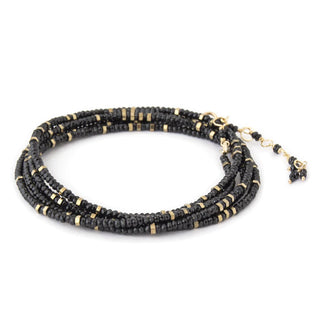 Confetti Spinel Wrap Bracelet - Necklace
