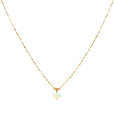 Delicate Opal Necklace