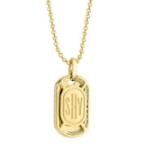 Diamond & Emerald Dog Tag by Shy Creation
