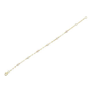 Cultured Pearl Station Bracelet by Shy Creation