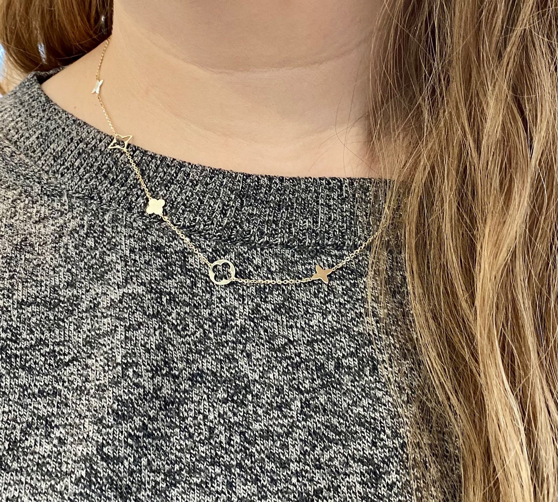 Geometric Shapes Necklace