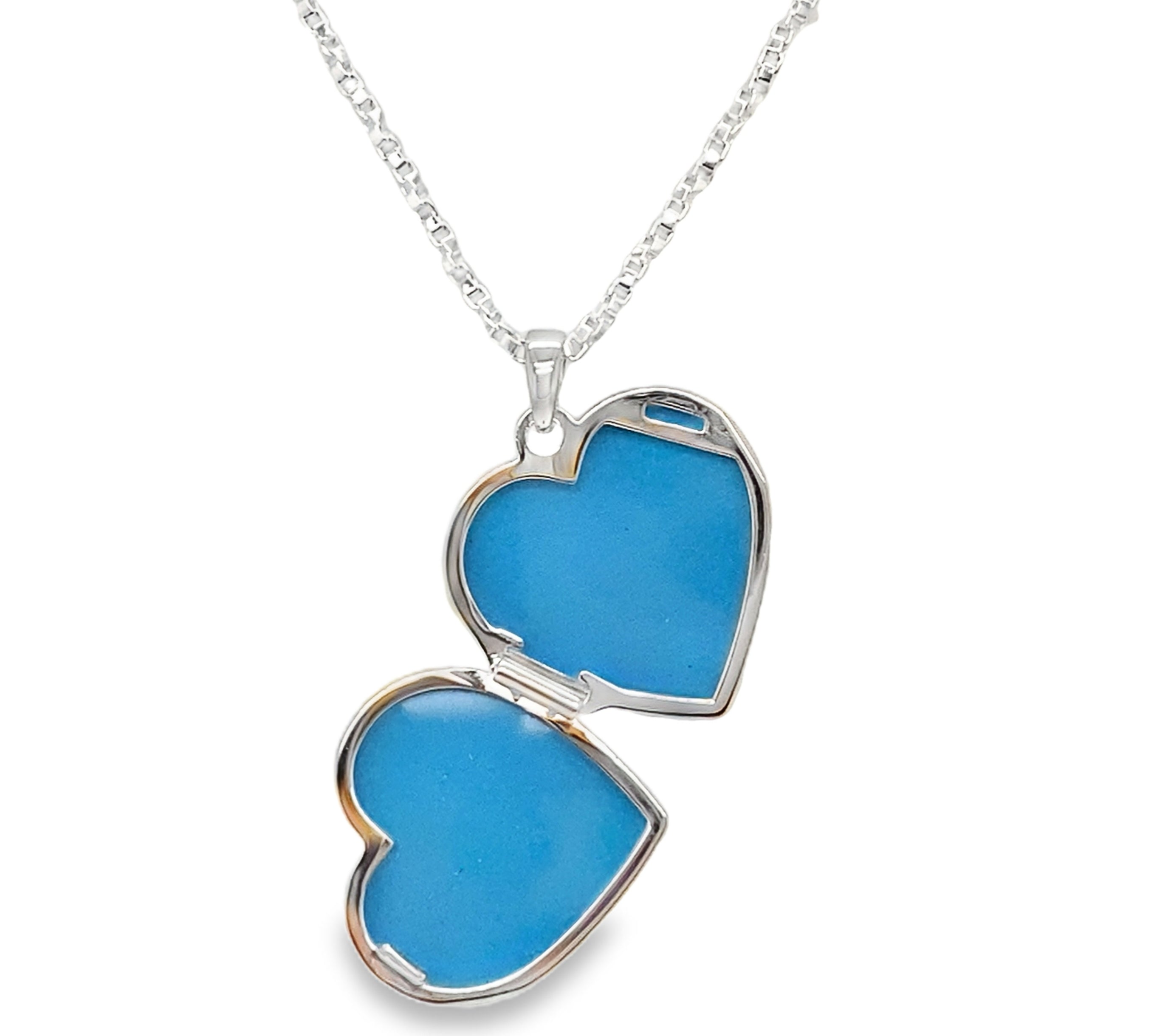 Sterling Silver Heart Locket