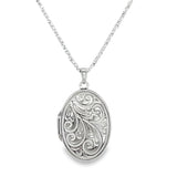 Sterling Silver Oval Locket