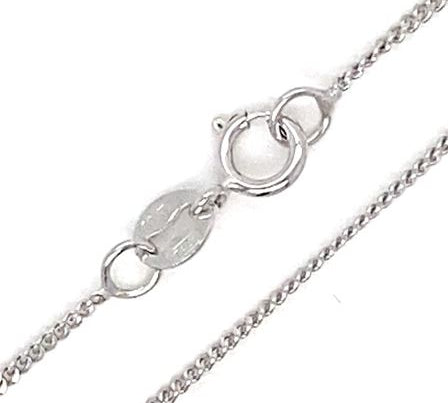 20 Inch Lightweight Gourmette Chain