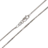 16 Inch White Box Chain