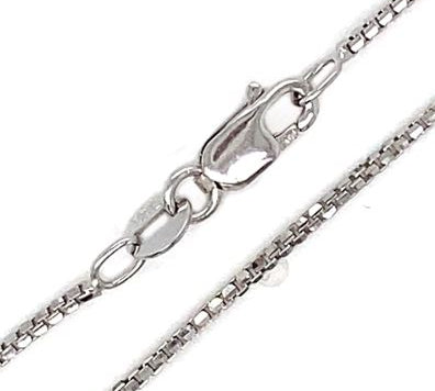 16 Inch White Box Chain