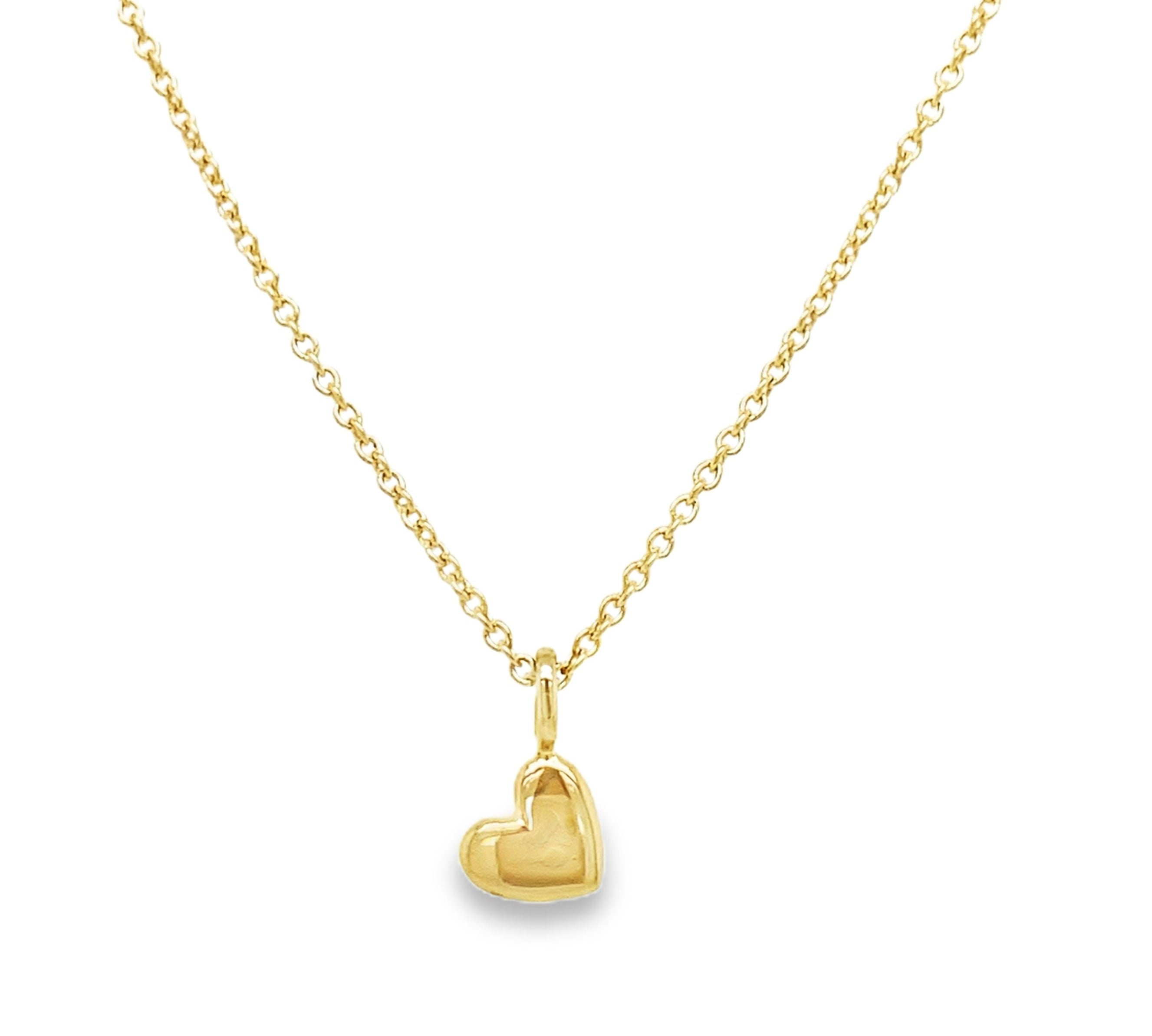 Mini Heart Charm Pendant