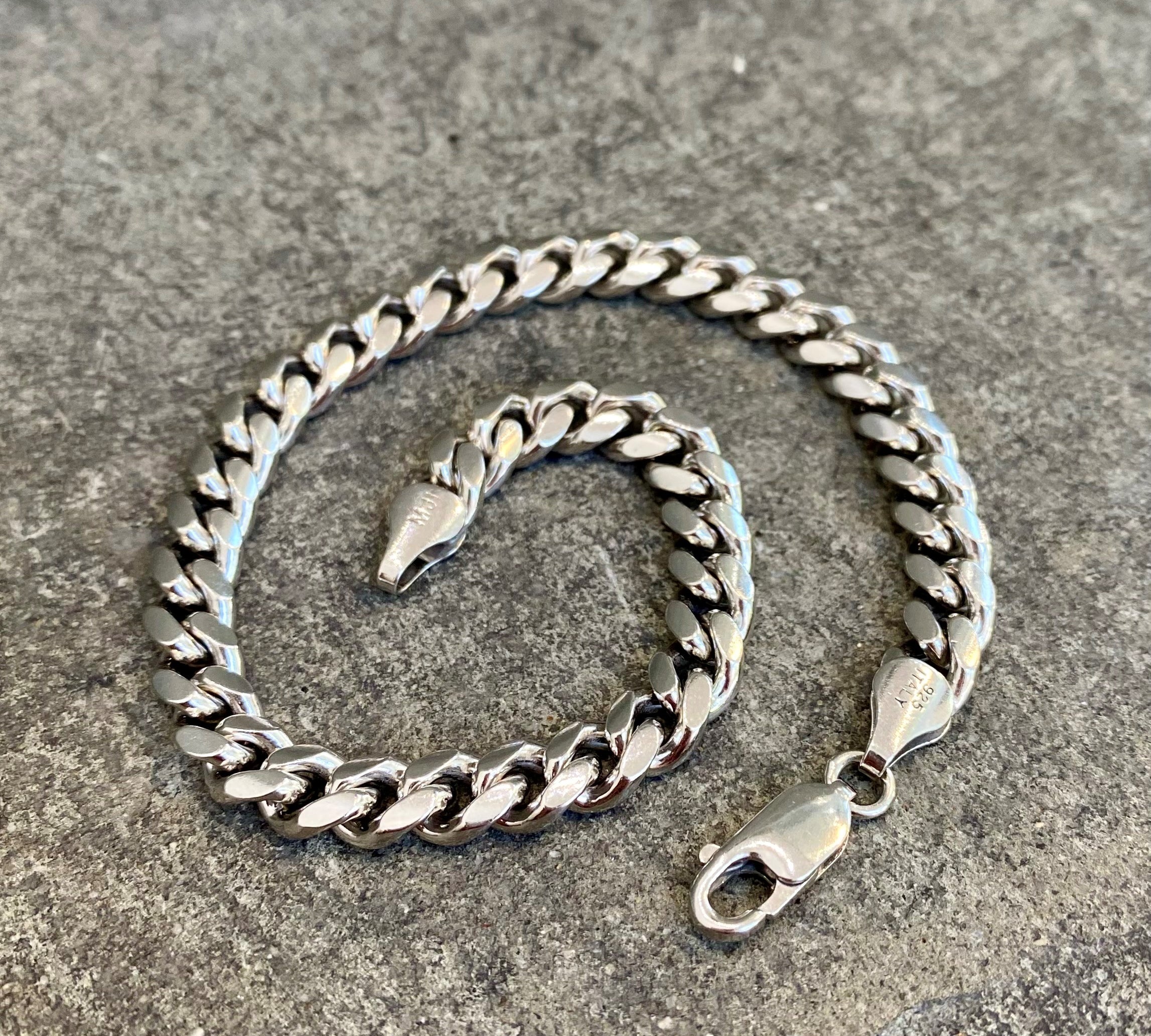 6.5mm Wide Cuban Bracelet