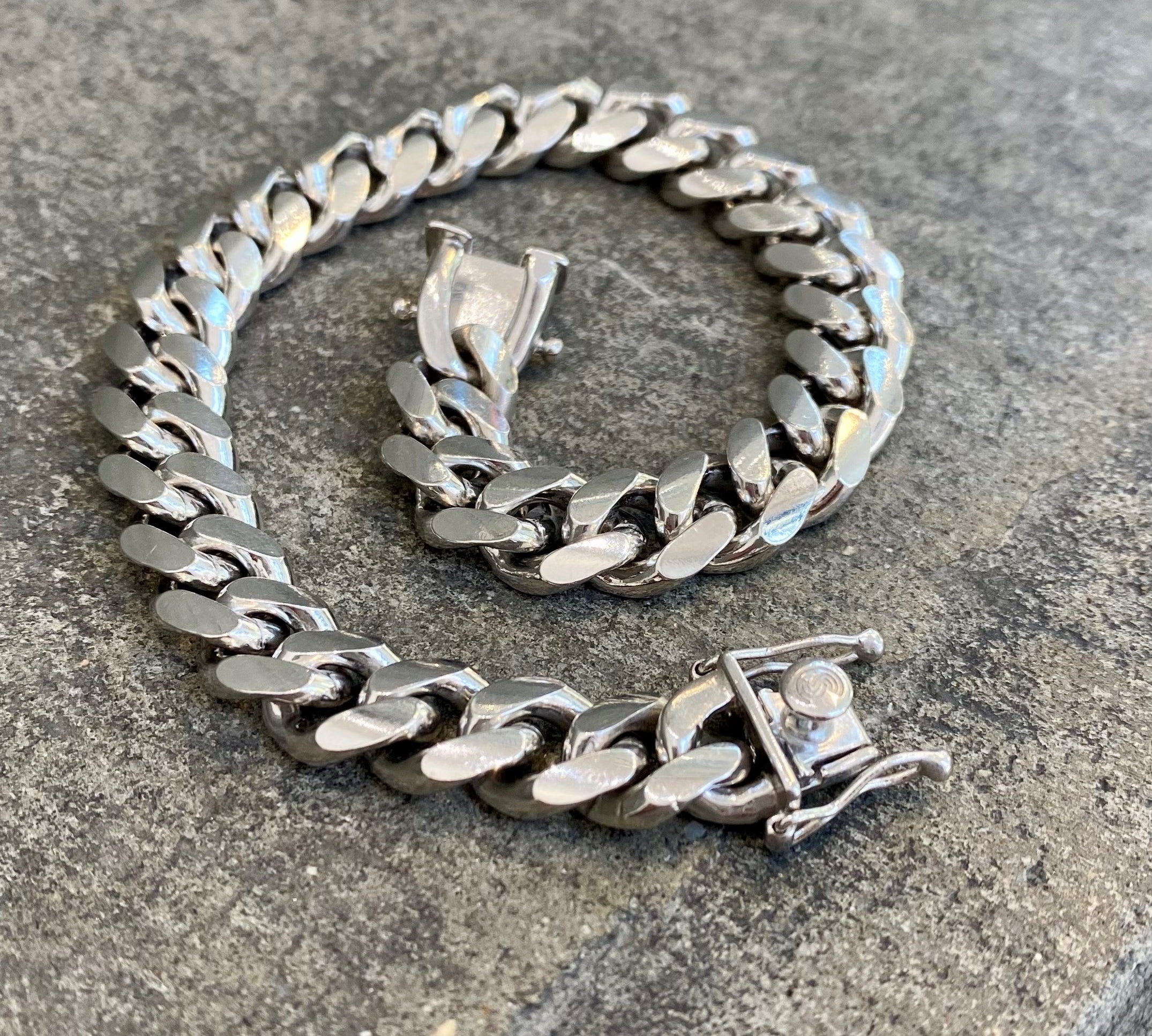 10mm Wide Cuban Bracelet