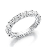 MADE TO ORDER - Glow Emerald Diamond Band