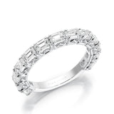 MADE TO ORDER - Glow Emerald Diamond Band