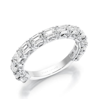 MADE TO ORDER - Glow Emerald Diamond Band