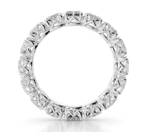 MADE TO ORDER - Glow Emerald Diamond Band