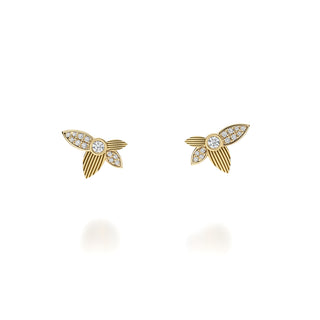 RAE Textured Diamond Earrings by Noam Carver