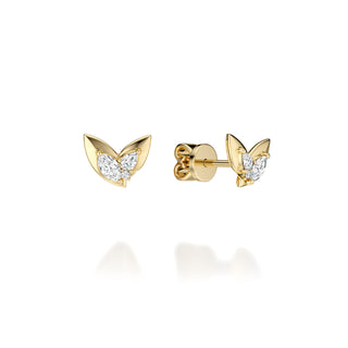 RAE Marquise & Pear Diamond Studs by Noam Carver