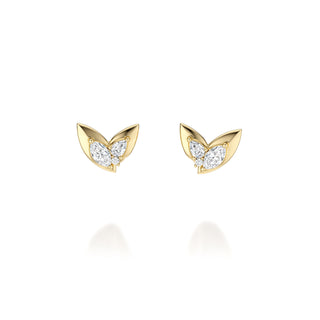 RAE Marquise & Pear Diamond Studs by Noam Carver