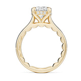 Luna Solitaire Ring Setting by Noam Carver
