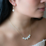 *Limited Edition* Double Oval Pearl Drop Earrings
