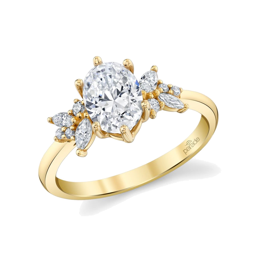 An engagement ring setting by Parade Designs