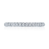 Petite Crescent Wedding Band