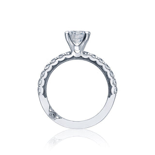 Clean Crescent Ring Setting